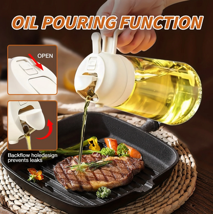 MCOIKY® 2-in-1 Oil Dispenser -💰40% Off, Precision Cooking!