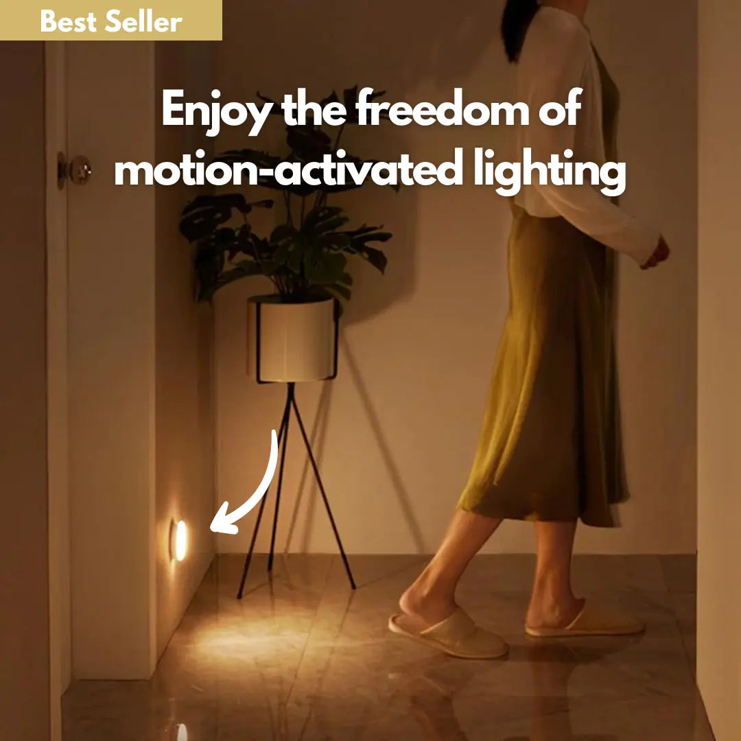 Nurbini® Rechargeable Upgraded Motion Sensor Light – Trendy Gadet