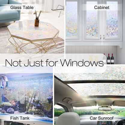 NOWORDUP® Artment Spectrum Rainbow Window Film