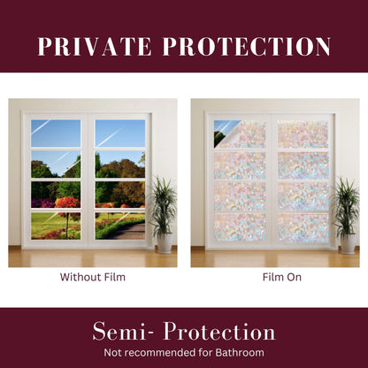 NOWORDUP® Artment Spectrum Rainbow Window Film
