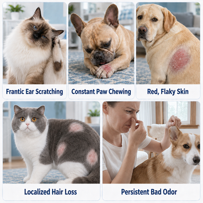 🐱🐕Healrize® 5-in-1 Ear Infection & Itch Relief Flush for Dogs & Cats
