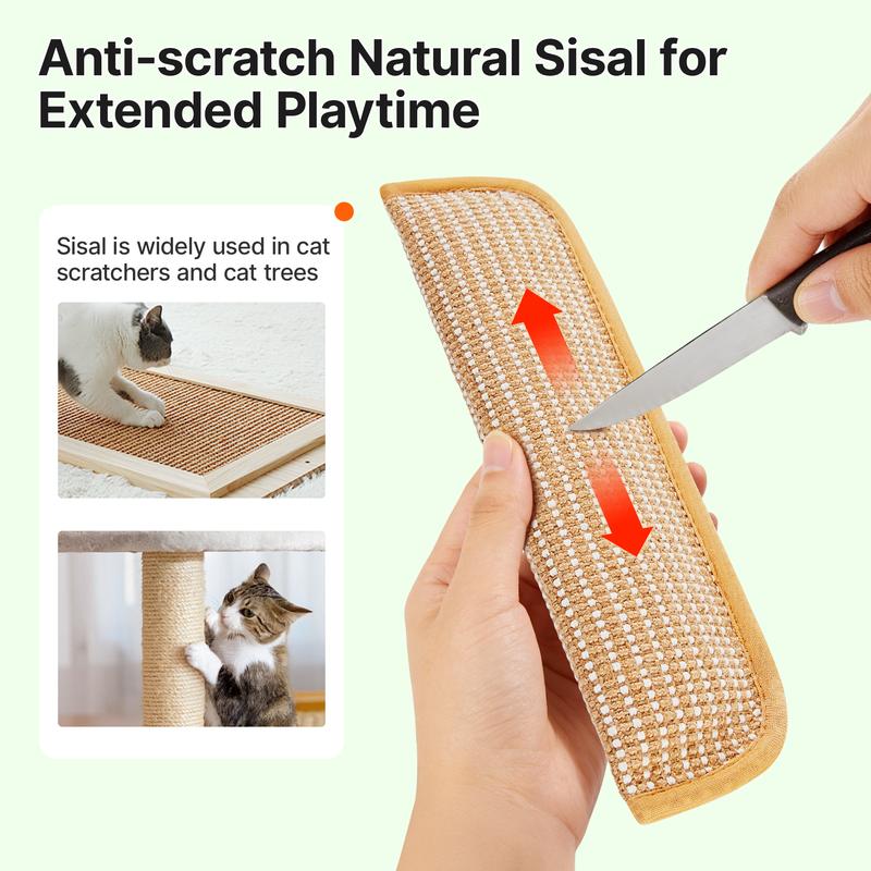 (𝙎𝙥𝙚𝙘𝙞𝙖𝙡 𝙋𝙧𝙤𝙢𝙤𝙩𝙞𝙤𝙣💖)MomoNook Catnip Kicker Toy: 6000mg Organic Catnip & Durable Sisal Scratching Toy for Indoor Cats & Kittens