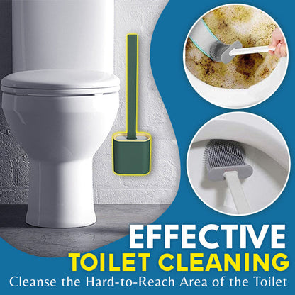 AEXZR® Silicone Toilet Brush and Holder Set