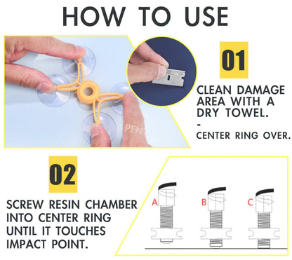 Dobshow® Cracked Glass Repair Kit