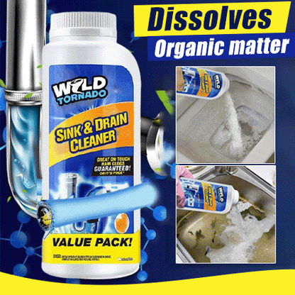 WildTornado® Ultimate Sink & Drain Cleaner