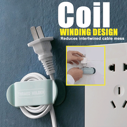 NOWORDUP® Plug-holder Wall Mount (4pcs)