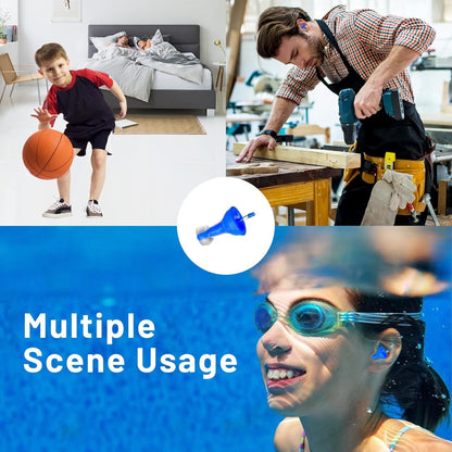 🏆Official Store| Nurbini® Pax-Seal™ Earplugs for Work Noisy Place, Waterproof Inflatable Earplugs