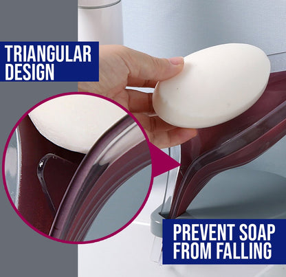 AEXZR® Leaf Shape Hollow Soap Holder