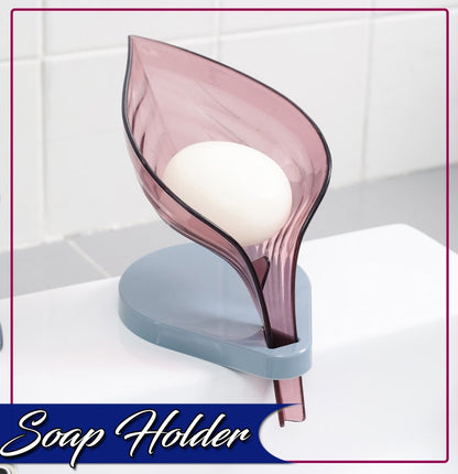 AEXZR® Leaf Shape Hollow Soap Holder